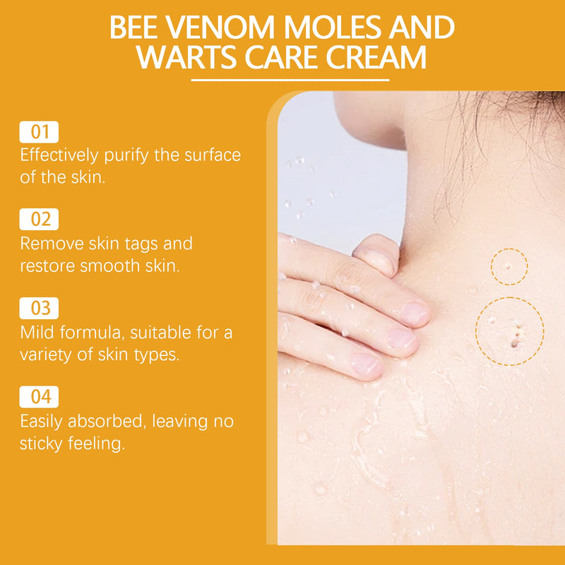 Beesvenom Wart Care Cream Gentle Cleansing And Lightening Skin Label Smooth Skin Body Care Cream