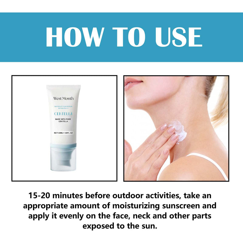 Moisturizing And Protective Cream, Body Moisturizing And Isolating Uv Oil Control Refreshing Care Cream