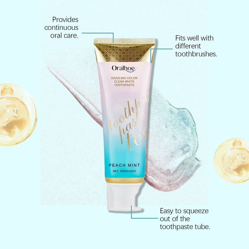 Oralhoe Toothpaste Freshens Breath, Nourishes Gums, Gently Cleans Teeth, And Is A Daily Oral Care Toothpaste For Yellow Tartar