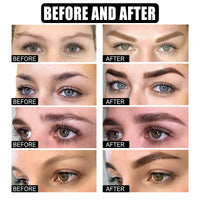 EELHOE Eyebrow Cream Styling Soap Colorless Transparent Refreshing Lasting Natural Makeup Eyebrow Styling Eyebrow Brush