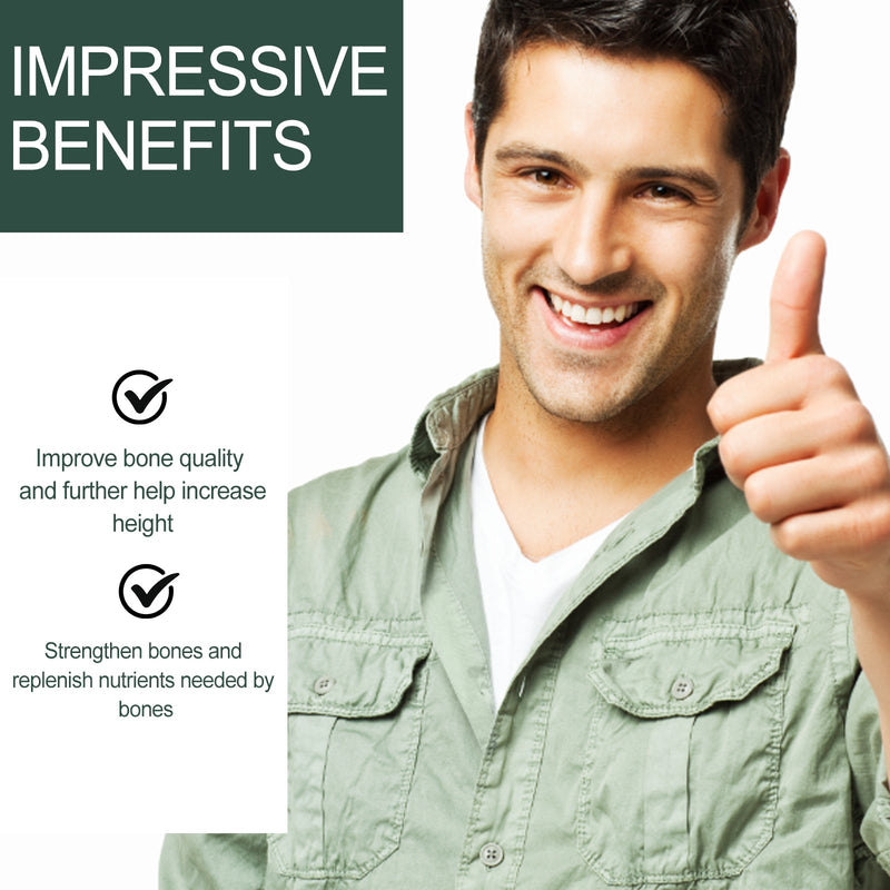 Googeer Body Enhancement Supplements, Enhance Body Energy For Adults And Children Body Height And Length Care Agent