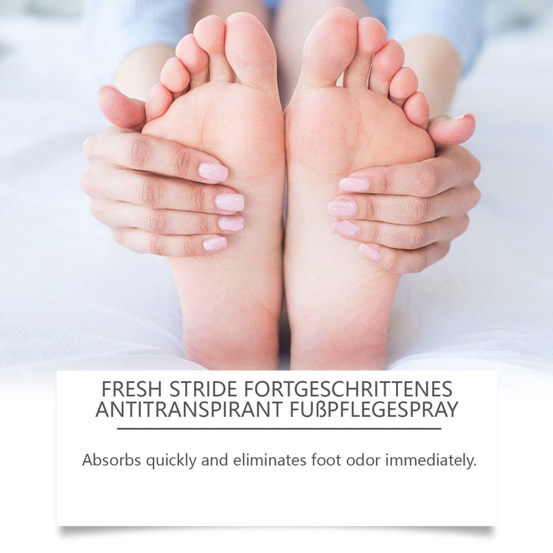 Foot Antiperspirant Spray, Quick Antiperspirant To Remove Foot Odor And Improve Foot Perspiration Long-Lasting Refreshing Treatment Spray