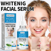 EELHOE Kojic Acid Whitening Facial Essence, Facial Firming And Nourishing Skin Care Moisturizes Skin And Lightens Fine Lines And Spots