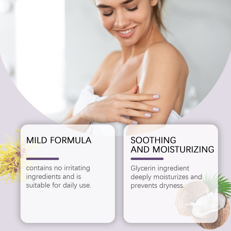 OUHOE Balance Bath Gel, Soothing And Moisturizing Feminine Hygiene Self-Care Refreshes And Gently Cleanses Your Whole Body