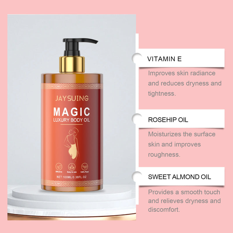 Jaysuing The Firming And Nourishing Body Oil, Gently Moisturizes The Skin All Over The Body On A Daily Basis And Is An Essential Oil For Body Massage And Care