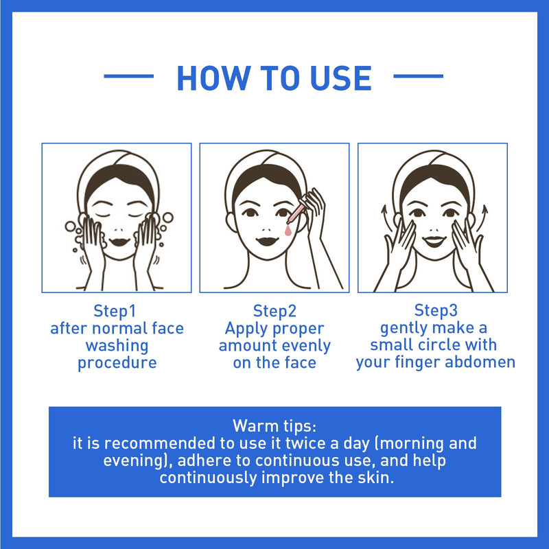 West&Month Collagen Facial Essence Reduces Fine Lines, Tightens Skin And Improves Dull Skin