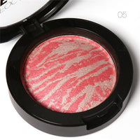 FOCALLURE Makeup Blusher Top Quality Professional Cheek 6 Colors Baked Blush Bronzer Blusher Face Contour Make Up