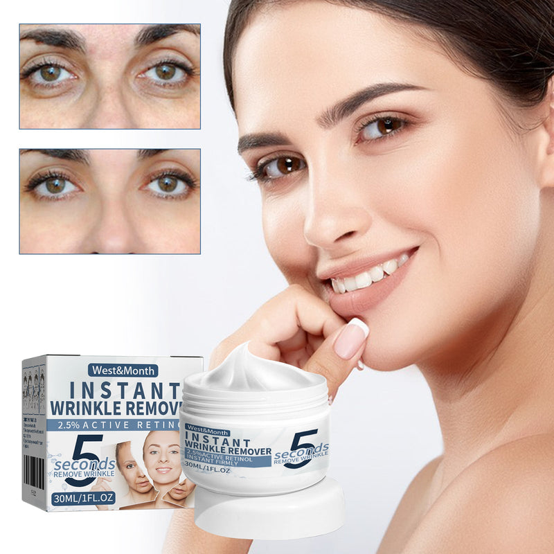 West&Month 5 Seconds Retinol Cream To Reduce Fine Lines Under Eyes Hydrating Moisturizing Cream To Soften Skin