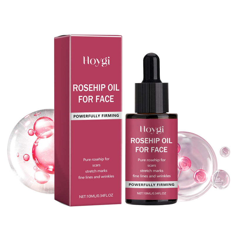 Rosehip Oil For Face, Delicate Pores Smooth Repair Facial Moisturizing Fade Acne Blackheads