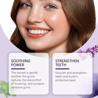 Purple Teeth Cleaning Mousse, Clean And Care For Teeth Oral Care Remove Stains And Gentle Teeth Cleaning Mousse