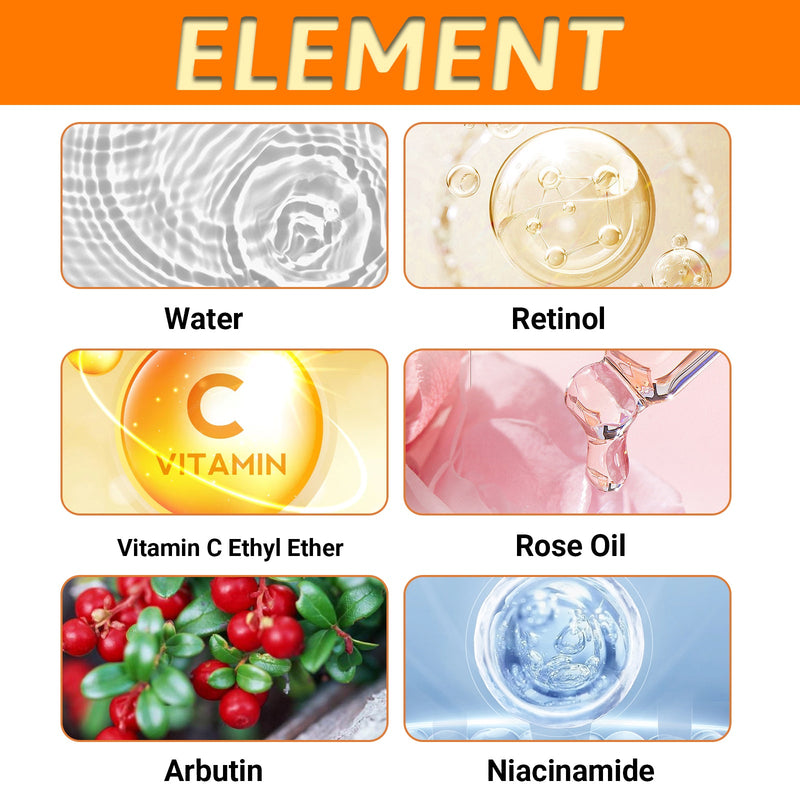 Retinol Pigment Correcting Spray, Lightening Spots Moisturizing Whitening Skin Care Spray