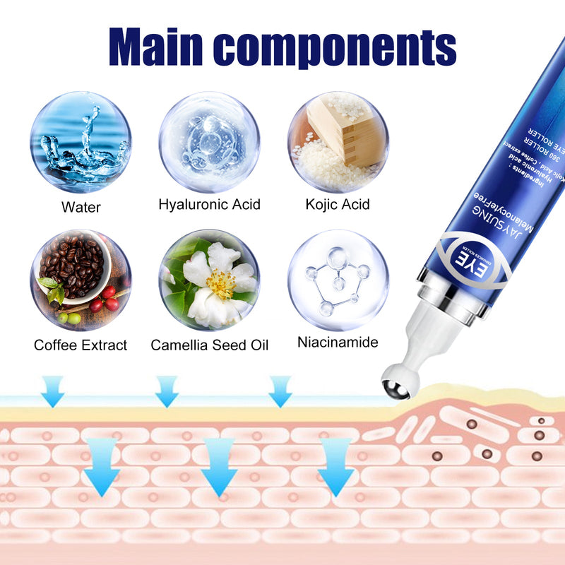 Eye Care Roller, Relieve Eye Fatigue And Discomfort, Reduce Pigment Under Dark Circles Massage Roller