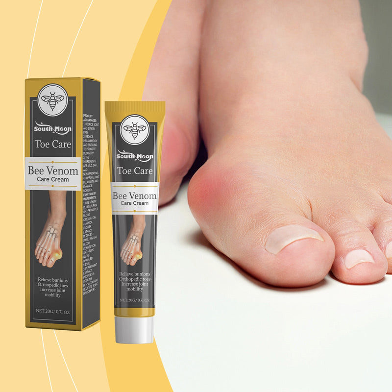 Bee Venom Treatment Cream, Foot Joint Correction Thumb Valgus Swelling Bunion Care Cream