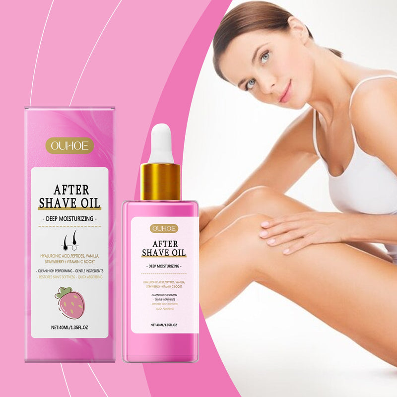 OUHOE Strawberry Aftershave Essential Oil Gently Moisturizes, Softens And Careens The Skin