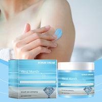 West&Month Exfoliating Body Scrub, Clear Skin, Remove Dead Skin, Smooth And Brightening Skin Scrub
