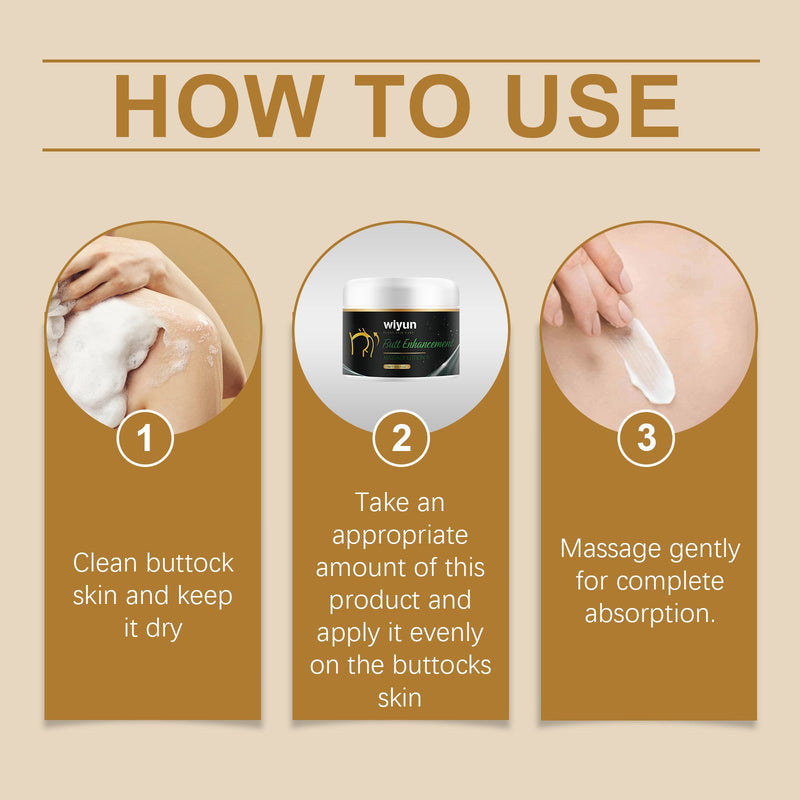 Wiyun Hip Care Cream Moisturizing, Lifting, Firming, Shaping And Improving Skin Elasticity Hip Care Cream