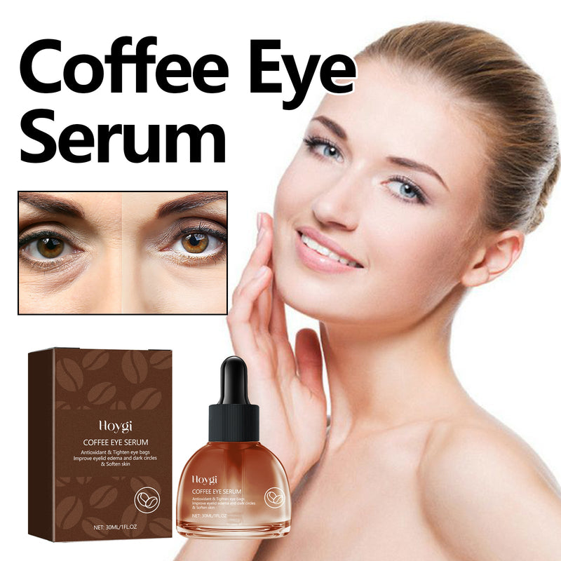 Coffee Eye Serum, Fade Dark Circles Wrinkle Moisturizing And Hydrating Eye Care Essence