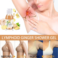 Ginger Lymphatic Body Shaping Body Wash, Cleans And Relieves Lymphatic Swelling, Slimming And Firming Skin