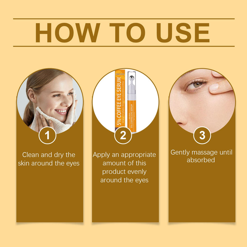 Caffeine Eye Cream Moisturizes The Skin Around The Eyes, Hydrates, Restores, Nourishing And Firming Eye Care Cream