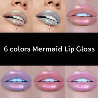 HANDAIYAN New Polarized Lip Gloss Renji Color Colorful Lip Gloss Lip Glaze Lasting Moisturizing