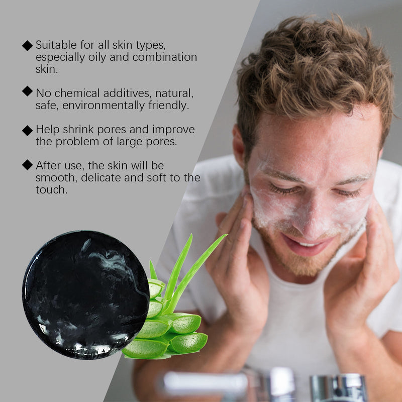 Volcanic Mud Cleansing Soap Cleansing Blackhead Acne, Deep Cleansing Of Facial Pores, Moisturizing And Rejuvenating Care