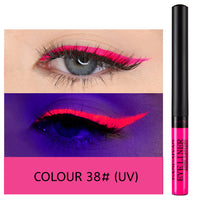 HANDAIYAN 12 Color Matte Color Liquid Eyeliner Long Lasting Non-Smudge Liquid Eye Shadow