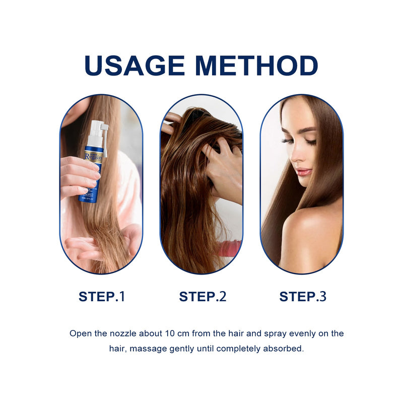 OUHOE Regain Hair Spray, Moisturize And Repair Dry Hair And Frizz, Strengthen Hair And Prevent Hair Loss