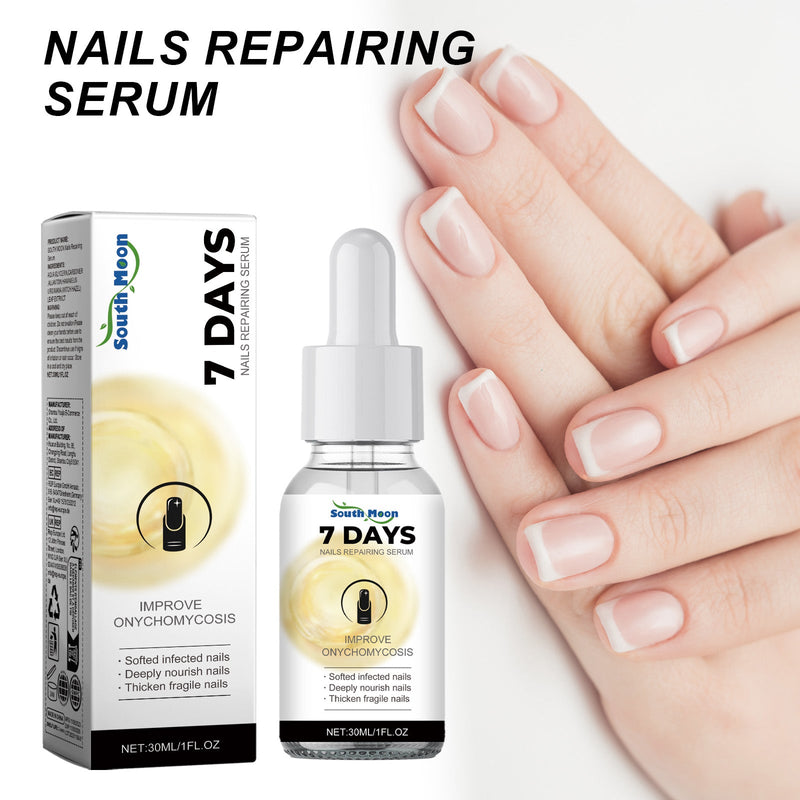 Nails Repairing Serum, Repair Hands And Feet Gray Nails Soft Nail Shine Moisturizing Nail Care