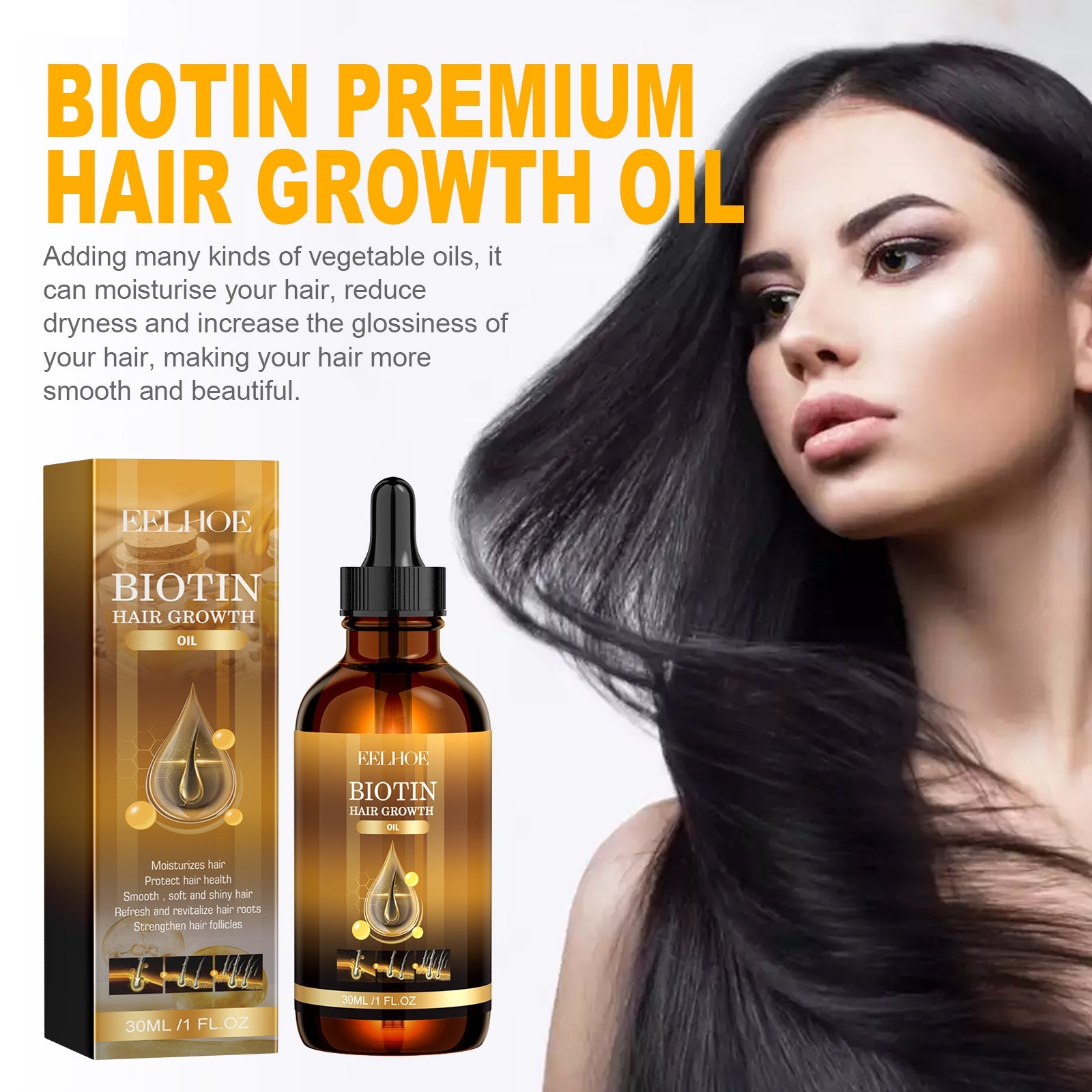 Nourishing And Soothing Hair Care Essential Oil