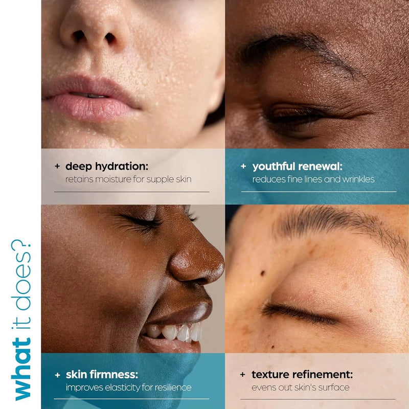 2Pcs Hyaluronic Acid Facial Essence Deep Moisturizing Facial Skin Essence Korean Skin Care Products Reduces Dry Skin