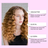 Non-Evaporating Film Curl Cream Nourishes And Restores Curly Hair Elastic Volumizing Long Lasting Styling Cream For Lazy People