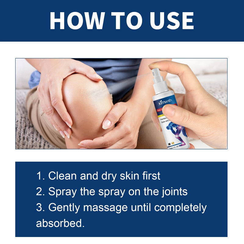 Ximonth Bee Venom Joint Care Spray Relieves Shoulder, Neck, Lumbar Spine, Knee Pain Joint Body Care
