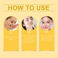 Turmeric Cleanser Mousse Cleansing Foam Gently Cleanses Skin With Pore Care Mousse Cleanser