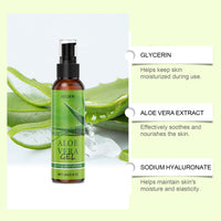 EELHOE Aloe Vera Essence Gel, A Gentle Ingredient, Nourishes And Moisturizes The Skin. It Is A Daily Skin Care Essence