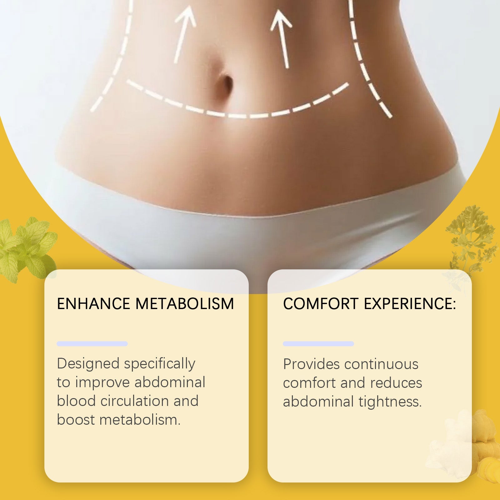 Beetoxic Slimming Stick Tights Body Thighs Bye Meat Belly Slimming Stick For Lazy Body Shaper