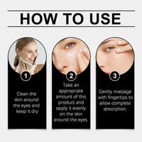 OUHOE Eye Peptide Cream, Moisturize And Moisturize The Skin Around The Eyes With A Massage Cream