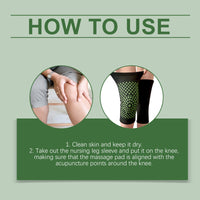 Houkea Body Care Leg Cover Relieves Knee Discomfort Leg Brace Daily Massage Treatment Leg Cover