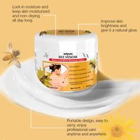 Bee Venom Wart Care Cream, Gently Cleanses Skin With Label, Moisturizes And Smoothes Skin