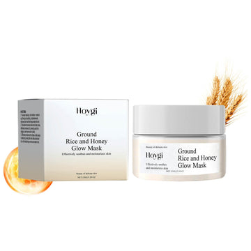 Hoygi Honey Rice Moisturizing Mask Facial Cleansing Mud Mask Hydrating And Hydrating Soft Skin Mask