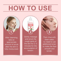 OceAura Gentle Exfoliating Scrub, Gently Cleanses And Moisturizes Face With A Delicate And Gentle Skin Scrub