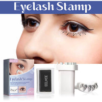 EELHOE Eyelash Stamp, Diy Eyelash Stamp Printing 3D Durable Waterproof Eyelash Aid