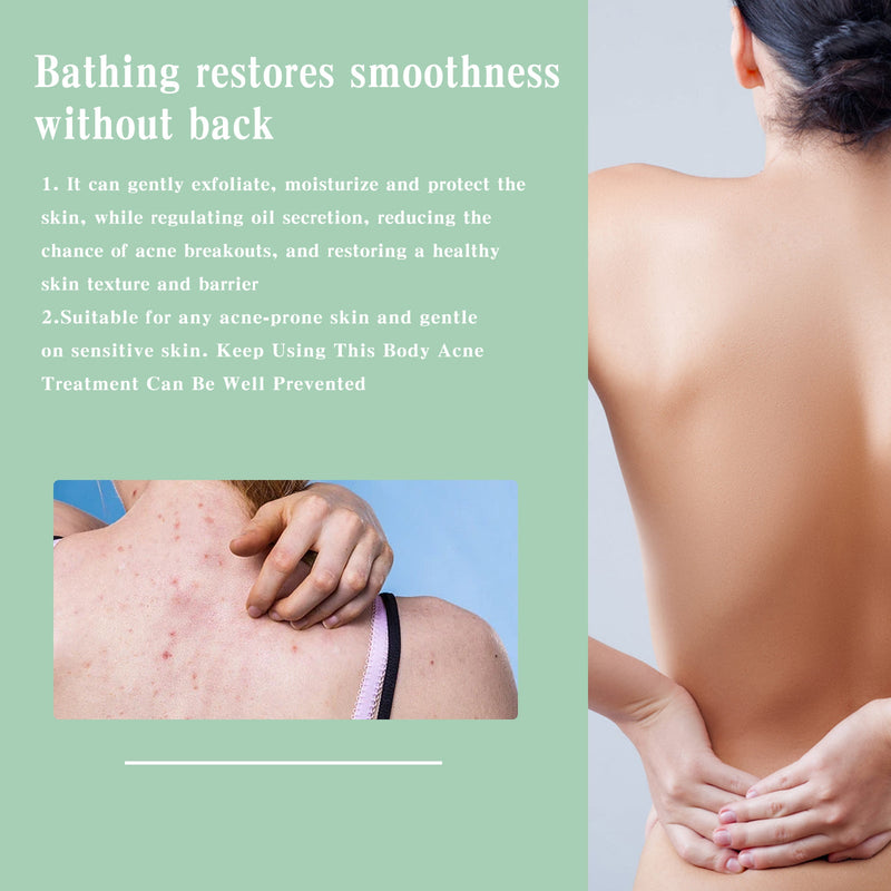Back Acne Repair Spray, Repair Body Acne Fade Acne Mark Skin Care Spray