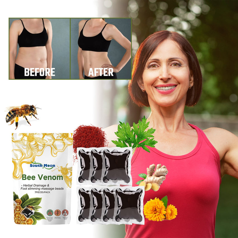 Herbal Drainage Foot Slimming Massage Beads, Feet Moisturize And Firm Arms Belly Shows Off Curves