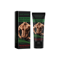 Muscle Care Cream Men's Fitness Exercise Line Muscle Toning Body Massage Treatment