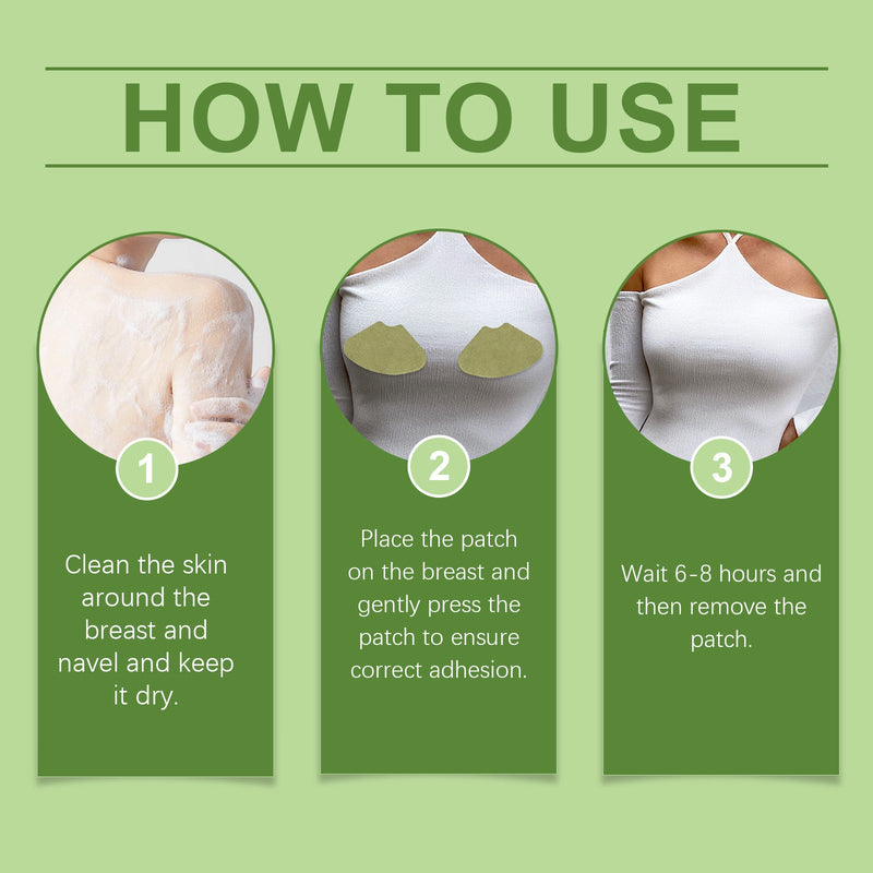 Herbal Lift And Firming Chest Patch Lifts The Line Of Your Chest With A Traceless, Invisible Anti-Sagging Herbal Treatment Patch