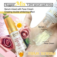 Lightening Anti-Wrinkle Face Cream, with Collagen, Hyaluronic Acid, Whitening Skin Care Women Facial Moisturizer Set