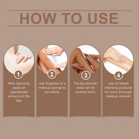 OceAura Leg Skin Tone Foundation, Summer Outdoor Beach Bronzer With Wheat Skin Tone Enhancement