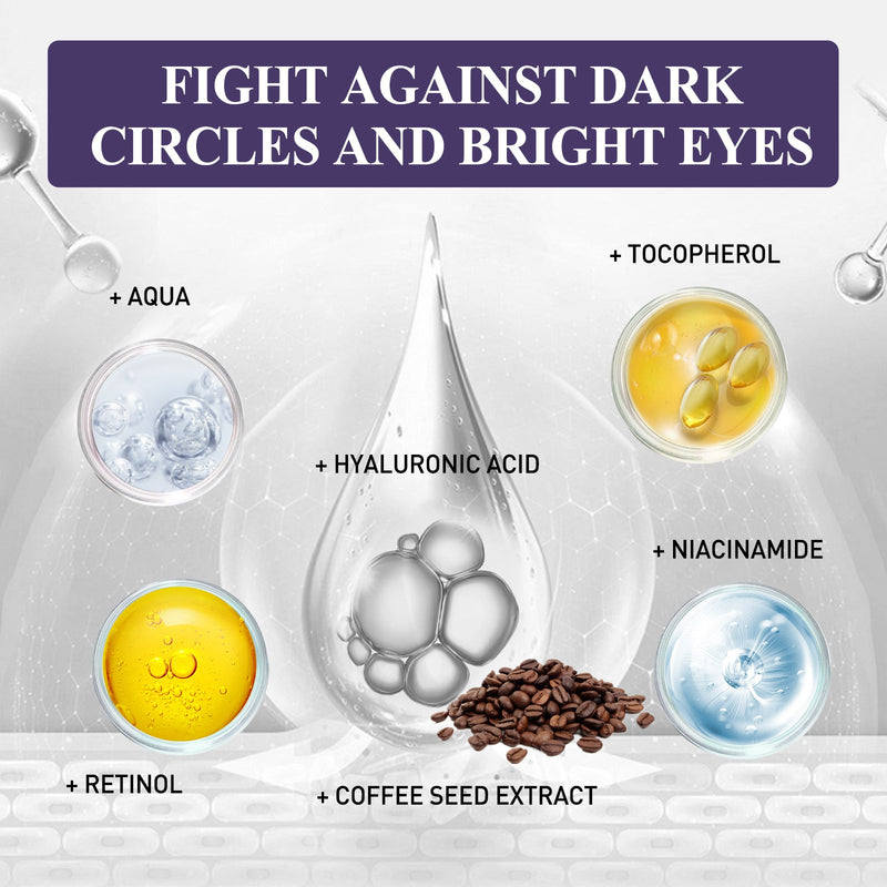 Anti-Wrinkle Firming Eye Cream Lightens Dark Circles And Fine Lines Under Eyes, Tightens Skin And Lifts Anti-Wrinkle Eyes
