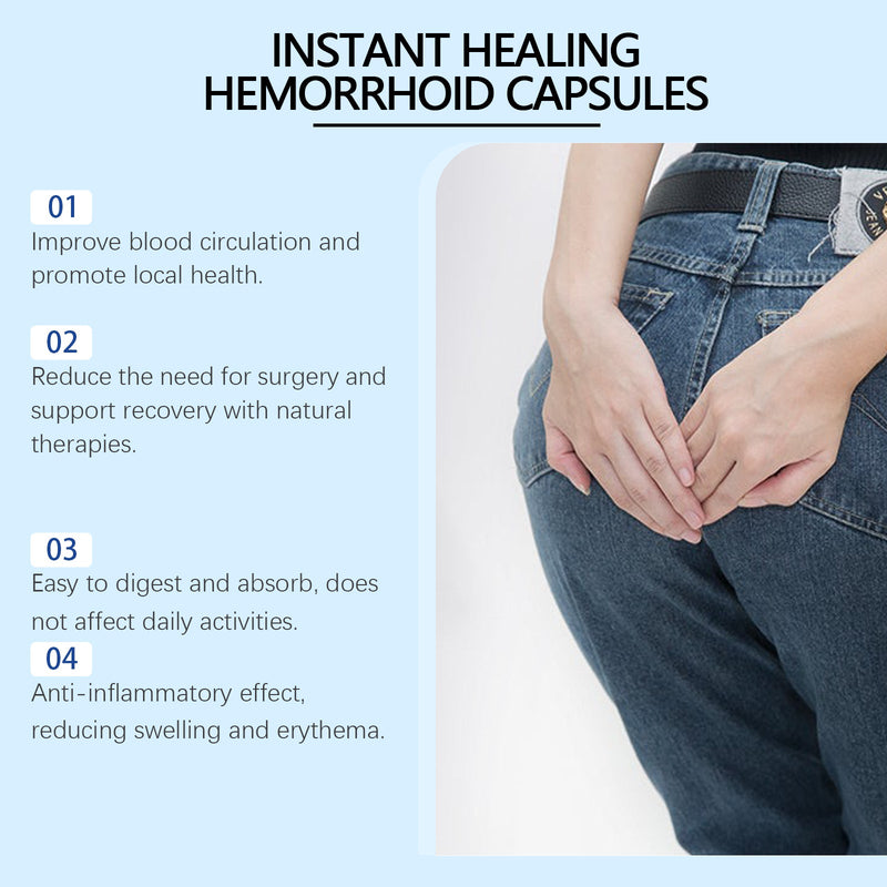 Herbal Hemorrhoids Capsule Relives Perianal Discomfort And Eliminates Meat Ball Body Care Anoshu Care Capsule