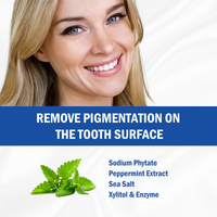 Probiotic Bright White Fresh Toothpaste, Deep Cleaning Stains And Tartar White Teeth Fresh Breath Gum Care